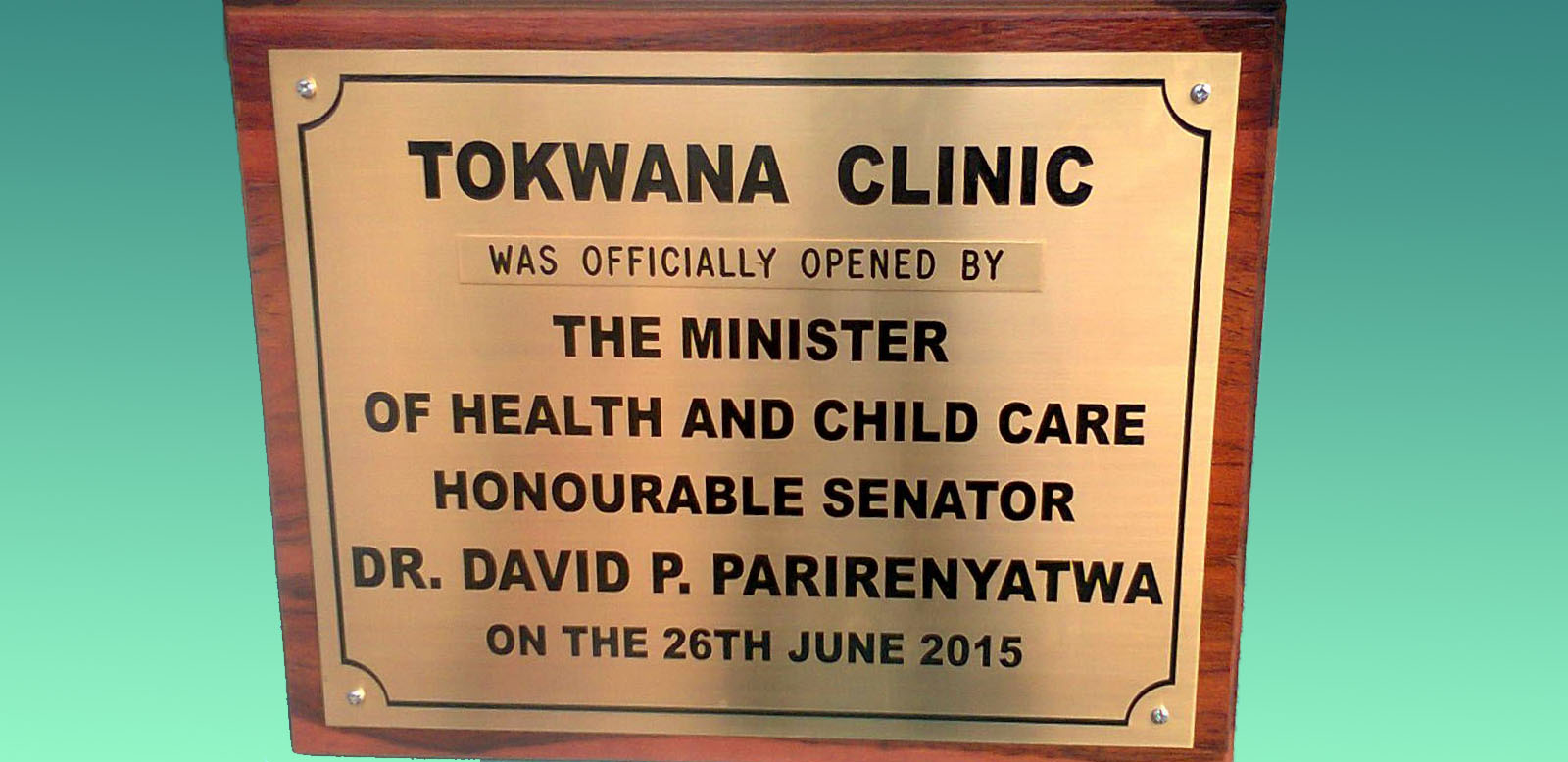 Community comes together with their children to build the Tokwana Clinic