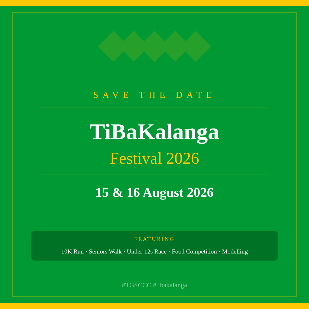 2026 Tiba Kalanga Festival